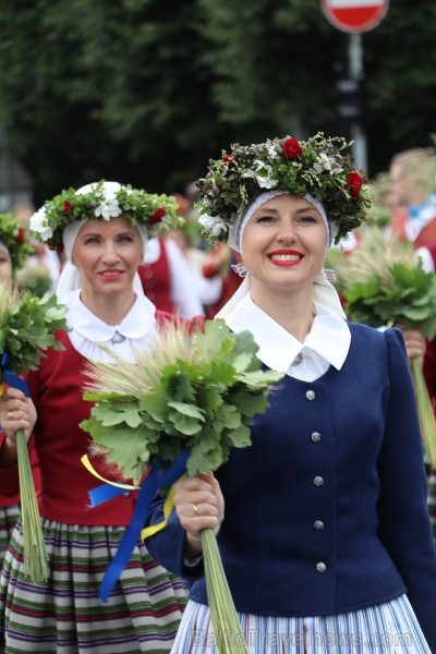 Dziesmu un deju svētku atklāšanas gājiens 1.07.2018 pulcē Rīgā visus Latvijas novadus 226530