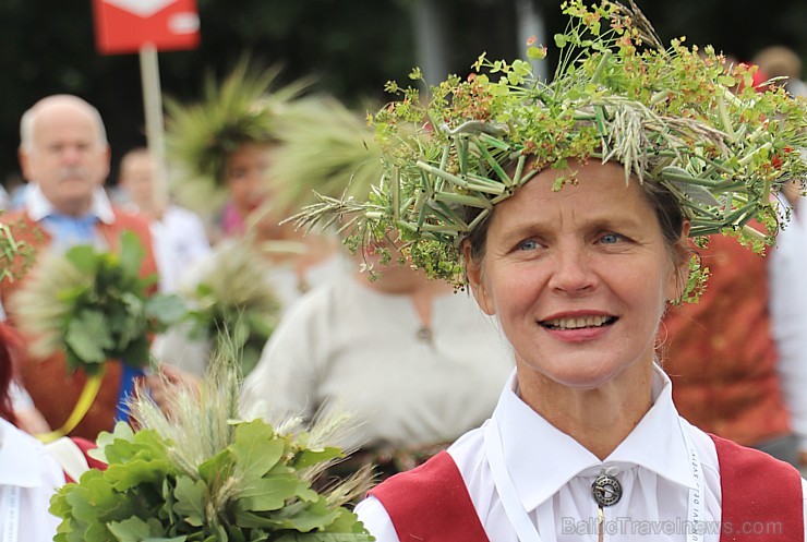 Dziesmu un deju svētku atklāšanas gājiens 1.07.2018 pulcē Rīgā visus Latvijas novadus 226533