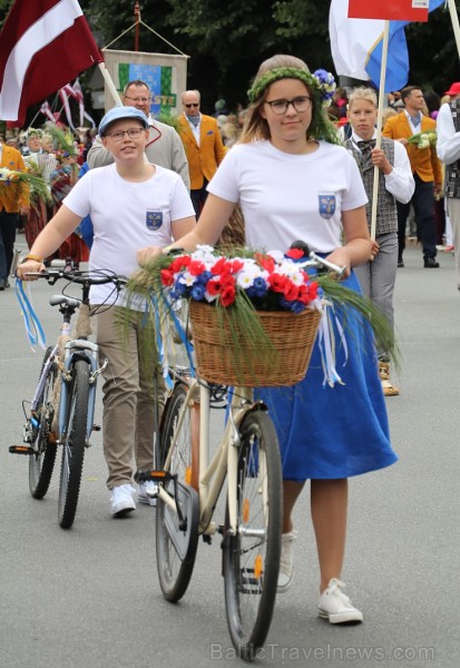 Dziesmu un deju svētku atklāšanas gājiens 1.07.2018 pulcē Rīgā visus Latvijas novadus 226535