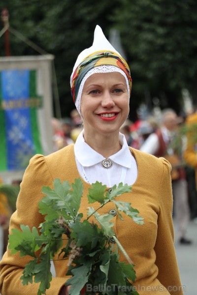 Dziesmu un deju svētku atklāšanas gājiens 1.07.2018 pulcē Rīgā visus Latvijas novadus 226536