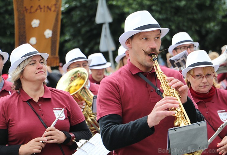 Dziesmu un deju svētku atklāšanas gājiens 1.07.2018 pulcē Rīgā visus Latvijas novadus 226544