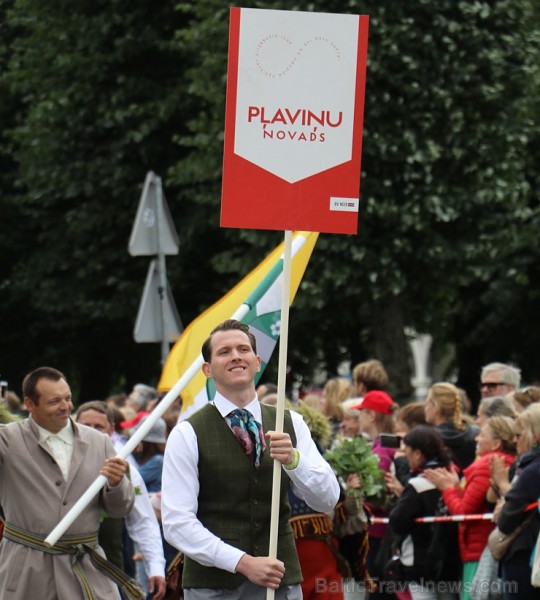 Dziesmu un deju svētku atklāšanas gājiens 1.07.2018 pulcē Rīgā visus Latvijas novadus 226556