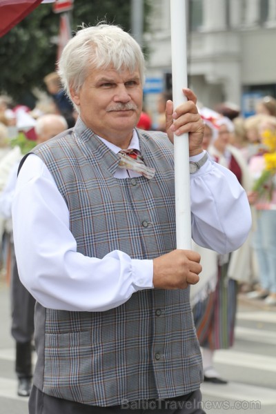 Dziesmu un deju svētku atklāšanas gājiens 1.07.2018 pulcē Rīgā visus Latvijas novadus 226569