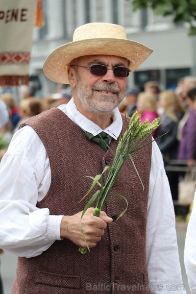 Dziesmu un deju svētku atklāšanas gājiens 1.07.2018 pulcē Rīgā visus Latvijas novadus 226572