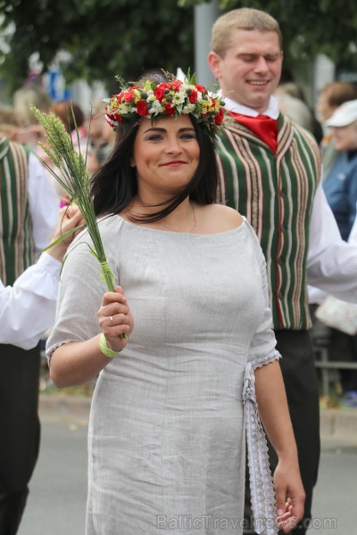 Dziesmu un deju svētku atklāšanas gājiens 1.07.2018 pulcē Rīgā visus Latvijas novadus 226573