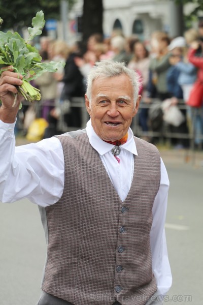 Dziesmu un deju svētku atklāšanas gājiens 1.07.2018 pulcē Rīgā visus Latvijas novadus 226586