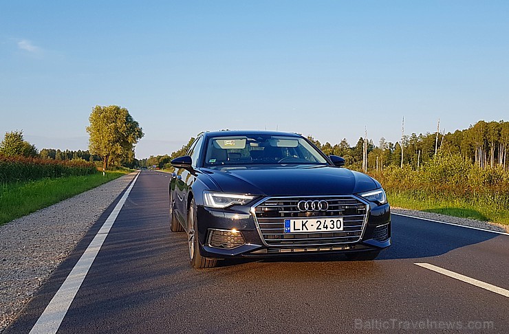 Travelnews.lv ar jauno Audi A6 apceļo vēju pilsētu Liepāju 229227