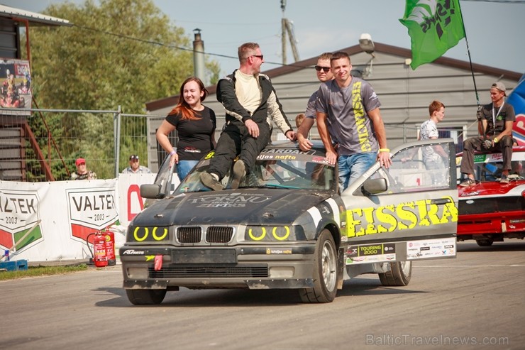 Aizraujoši aizvada Latvijas rallijkrosa piekto posmu 230965