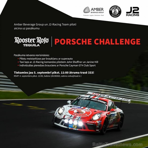 Travelnews.lv 5.09.2018 dodas sacīkšu trasē 333 ar īstu sporta vāģi «Porsche Cayman GT4». Atbalsta: Amber Beverage Group Travelnews.lv 5.09.2018 dodas sacīkšu trasē 333 ar īstu sporta vāģi «Porsche Cayman GT4». Atbalsta: Amber Beverage Group 232773