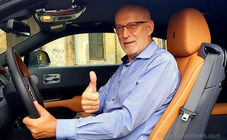 Travelnews.lv ar tūrisma uzņēmējiem un eleganto «Rolls Royce Wraith» apceļo baltu zemes 233303