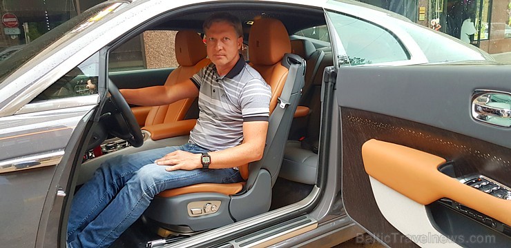 Travelnews.lv ar tūrisma uzņēmējiem un eleganto «Rolls Royce Wraith» apceļo baltu zemes 233310