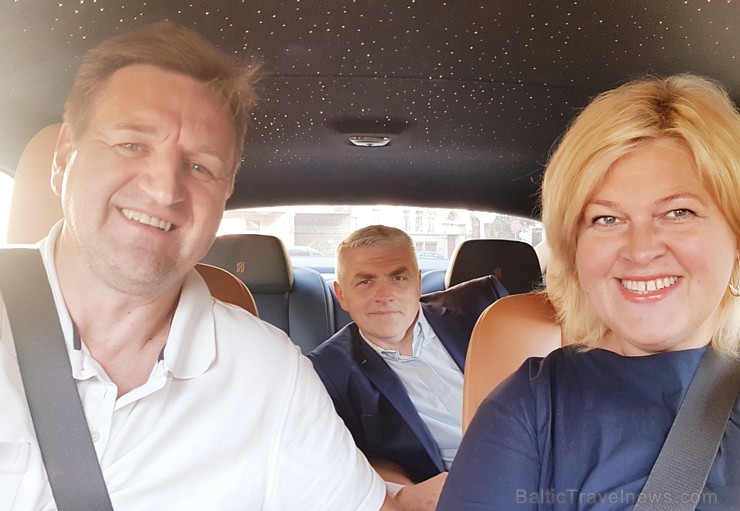 Travelnews.lv ar tūrisma uzņēmējiem un eleganto «Rolls Royce Wraith» apceļo baltu zemes 233319