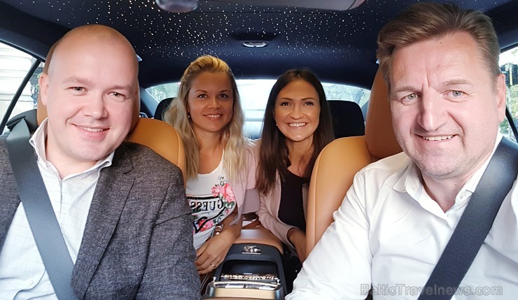 Travelnews.lv ar tūrisma uzņēmējiem un eleganto «Rolls Royce Wraith» apceļo baltu zemes 233328