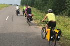 Ar velosipēdiem apceļo pierobežu Baltkrievijā