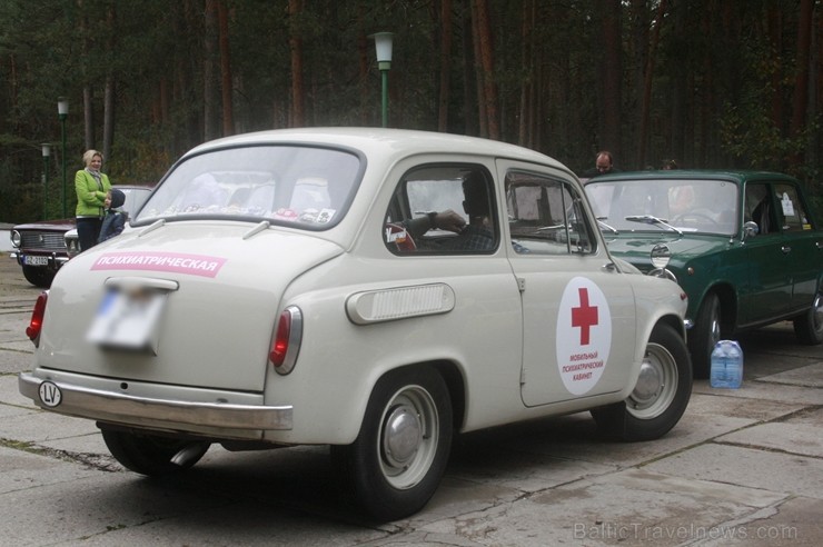 Jūrmalas sanatorija «Jantarnij Bereg» septembrī rīko padomju tehnikas salidojumu. Foto: «Jantarnij Bereg» Jūrmalas sanatorija «Jantarnij Bereg» septembrī rīko padomju tehnikas salidojumu. Foto: «Jantarnij Bereg» 233854