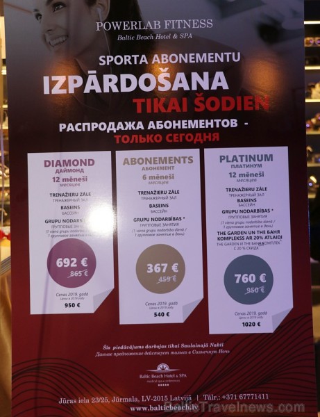 Jūrmalas 5 zvaigžņu viesnīca «Baltic Beach Hotel» sit pārdošanas rekordus «Saulainā nakts 2018» akcijā 234851