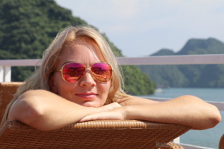 Travelnews.lv ar kruīzu kuģi dodas divu dienu ceļojumā uz Halongas līci Vjetnamā. Sadarbībā ar 365 brīvdienas un Turkish Airlines Travelnews.lv ar kruīzu kuģi dodas divu dienu ceļojumā uz Halongas līci Vjetnamā. Sadarbībā ar 365 brīvdienas un Turkish Airlines 235283