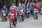 Vjetnamas galvenais transporta līdzeklis ir motorollers
