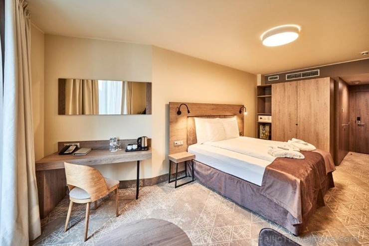 «Wellton Riverside SPA Hotel» četrzvaigžņu Superior viesnīca piedāvās 222 komfortablus numuriņus, izsmalcinātu ēdināšanu un lielāko Spa kompleksu Vecr «Wellton Riverside SPA Hotel» četrzvaigžņu Superior viesnīca piedāvās 222 komfortablus numuriņus, izsmalcinātu ēdināšanu un lielāko Spa kompleksu Vecr 240386