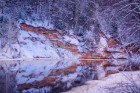 Siguldā uzburta žilbinoša ziemas pasaka