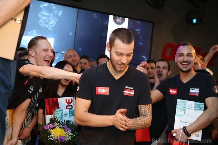 Prestižajās starptautiskajās bārmeņu sacensībās Prestižajās starptautiskajās bārmeņu sacensībās