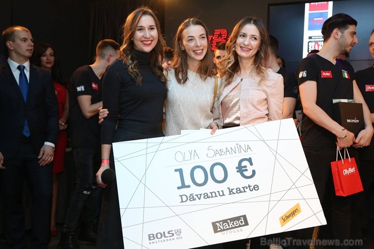 Prestižajās starptautiskajās bārmeņu sacensībās Prestižajās starptautiskajās bārmeņu sacensībās