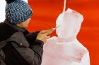 Starptautiskā Ledus skulptūru festivāla ietvaros top pirmās 30 skulptūras