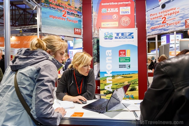 BALTTOUR.LV: Trīs dienas Ķīpsalas tūrismā izstādē «Balttour 2019» pulcējas ceļotāji. Vairāk foto: Tn.lv/foto/ 244771