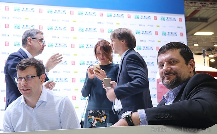 Tūrisma profesionāļi 3 dienas pulcējas izstādē «Balttour 2019». Vairāk foto: Tn.lv/foto/ 244867