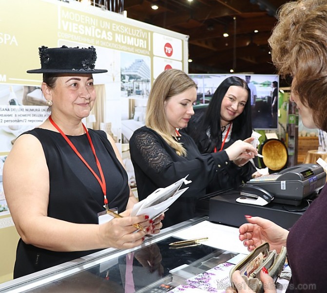 Tūrisma profesionāļi 3 dienas pulcējas izstādē «Balttour 2019». Vairāk foto: Tn.lv/foto/ 244868