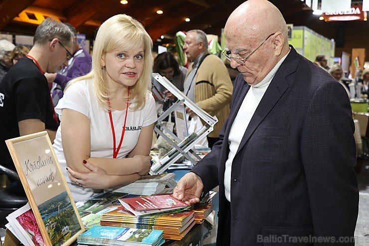 Tūrisma profesionāļi trīs dienas pulcējas izstādē «Balttour 2019».  Vairāk foto: Tn.lv/foto/ 244934