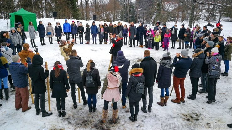 Kopā ar folkloristiem un latvisko tradīciju zinātājiem Alūksnē svinēja Meteņdienu, ejot rotaļās, lieloties, ēdot cūkas šņukuru, vizinoties no kalna un Kopā ar folkloristiem un latvisko tradīciju zinātājiem Alūksnē svinēja Meteņdienu, ejot rotaļās, lieloties, ēdot cūkas šņukuru, vizinoties no kalna un 245990