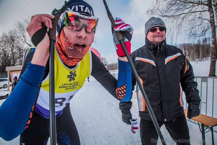 Latvijas Skolu ziemas Olimpiskais festivāls pulcēja 1262 skolēnus no 139 skolām. Latvijas skolu jauniešu cīnījās par godalgām 14 sporta veidos un liel 247893