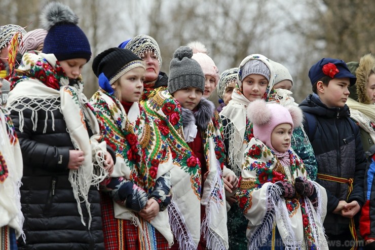 Rēzeknē svinēja tradicionālos slāvu tautību svētkus Rēzeknē svinēja tradicionālos slāvu tautību svētkus