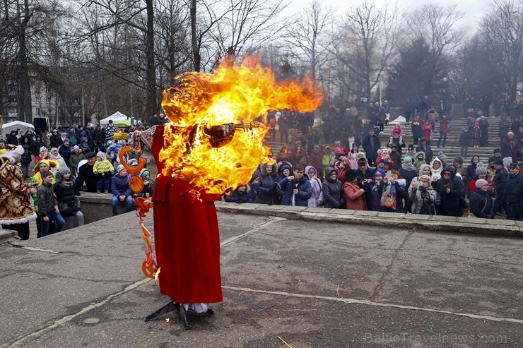 Rēzeknē svinēja tradicionālos slāvu tautību svētkus Rēzeknē svinēja tradicionālos slāvu tautību svētkus