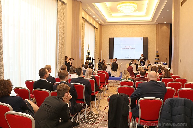 «Grand Hotel Kempinski Riga» telpās 15.05.2019 norisinās Latvijas Vīnziņu Asociācijas atvērtais čempionāts «Pommery Cup» 253998