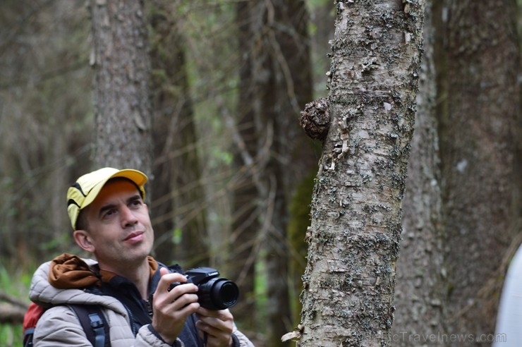 Pārgājiena gaitā tika apskatīti kukaiņi, ķērpji, gliemeži un sēnes, bet lielu interesi radīja sarkanās ērces, Plaušu ķērpja, Gludā vārsptiņgliemeža, n Pārgājiena gaitā tika apskatīti kukaiņi, ķērpji, gliemeži un sēnes, bet lielu interesi radīja sarkanās ērces, Plaušu ķērpja, Gludā vārsptiņgliemeža, n 255529