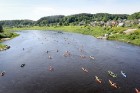 Pasākums «Lielais Plosts 2019» Daugavas lokos pulcē daudzus interesentus