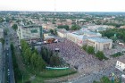 Daugavpils pilsētā krāšņi un saulaini svin 744. Dzimšanas dienu 