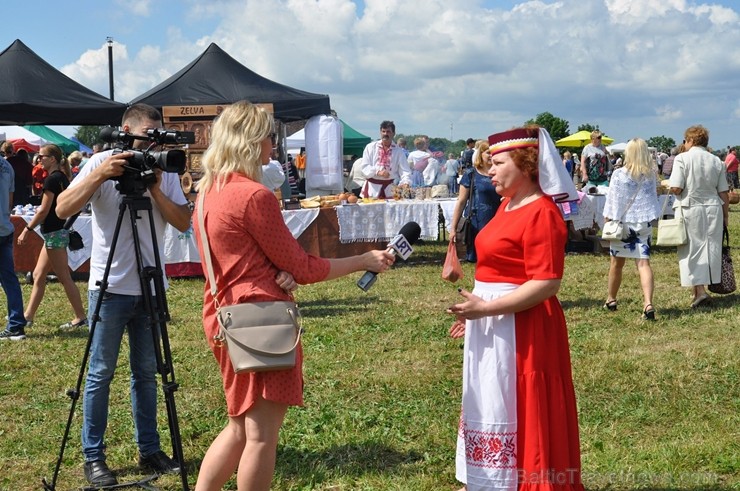 Ludzas pilskalnā notika kultūrvēstures festivāls Ludzas pilskalnā notika kultūrvēstures festivāls