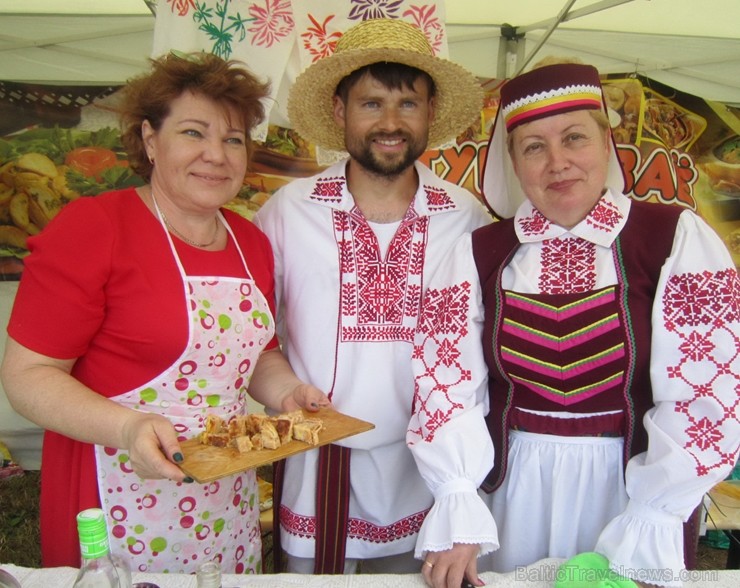 Ludzas pilskalnā notika kultūrvēstures festivāls Ludzas pilskalnā notika kultūrvēstures festivāls