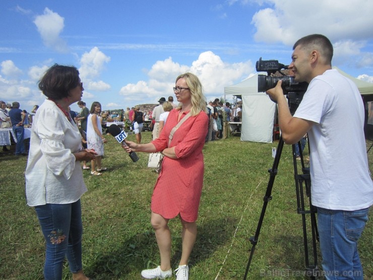 Ludzas pilskalnā notika kultūrvēstures festivāls Ludzas pilskalnā notika kultūrvēstures festivāls