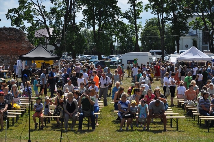 Ludzas pilskalnā notika kultūrvēstures festivāls Ludzas pilskalnā notika kultūrvēstures festivāls