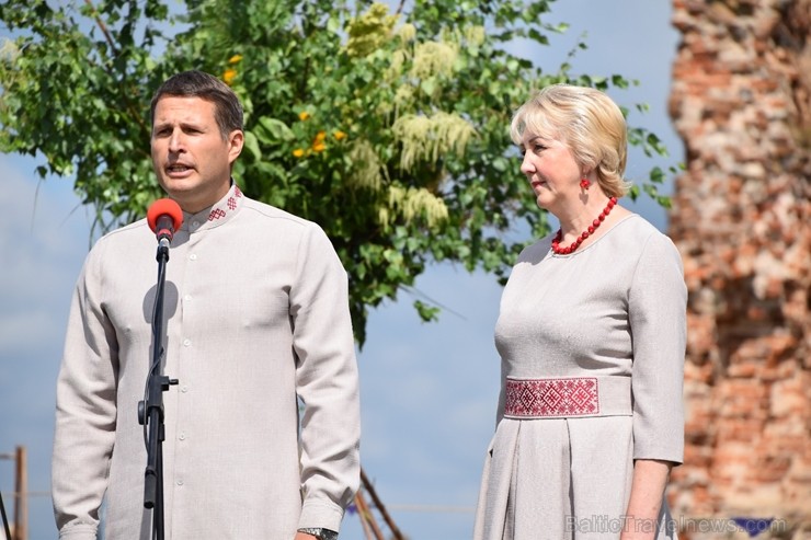 Ludzas pilskalnā notika kultūrvēstures festivāls Ludzas pilskalnā notika kultūrvēstures festivāls