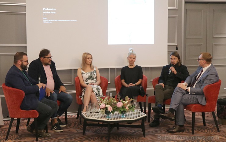 Jaunā māksliniece Agate Bernāne rīko personālo izstādi viesnīcā «Grand Poet by Semarah Hotels» 258865