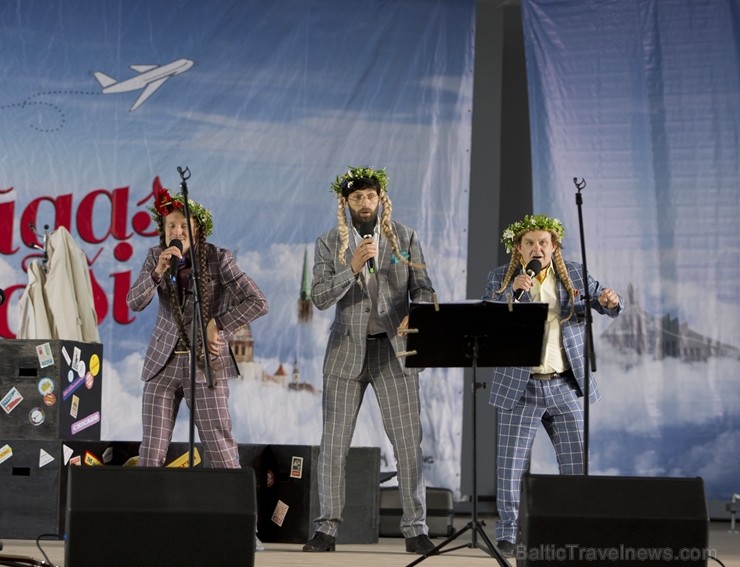 Muzikālā izrāde «Čikāgas piecīši. Leģendu atgriešanās» apceļo Latvijas pilsētas un mazpilsētas. Foto: Andris Zemels 259305