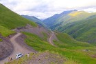Travelnews.lv ar 4x4 mikroautobusu dodas Kaukāza kalnu maršrutā Datvijvari - Kistani - Khevsureti