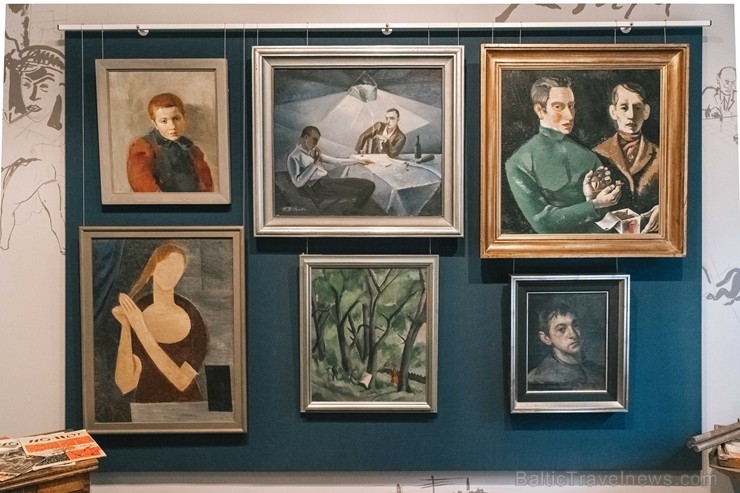 Romana Sutas un Aleksandras Beļcovas muzejā atklāta izstāde Romana Sutas un Aleksandras Beļcovas muzejā atklāta izstāde