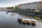 Piena paku laivu regates dalībnieki izmēģina spēkus Driksas ūdeņos