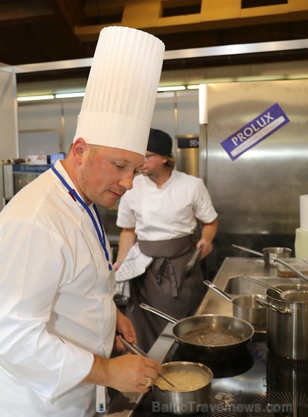 Latvijas populārākie šefpavāri izstādē «Riga Food 2019» cīnās par Latvijas labākā meistarpavāra titulu Latvijas populārākie šefpavāri izstādē «Riga Food 2019» cīnās par Latvijas labākā meistarpavāra titulu 264437